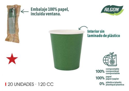 Copo De Papel Algon — vista 1
