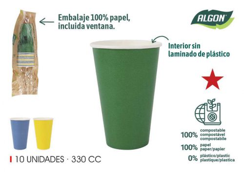 Copo De Papel Algon — vista 1