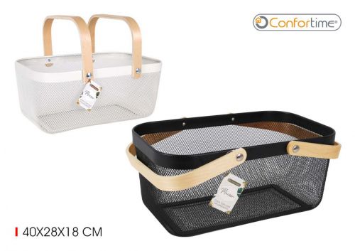 Cesta Organizador Met. Confortime — referência BY01010175853