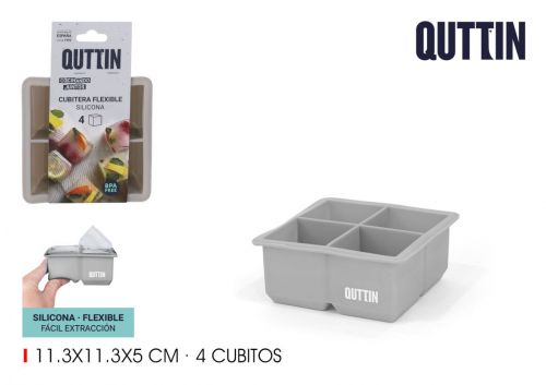 Balde De Gelo De Silicone Flexível Quttin