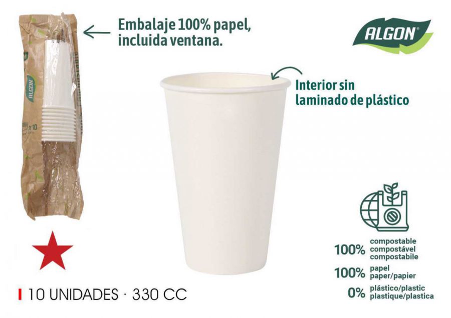 Copo De Papel Algon — referência BA01054076857