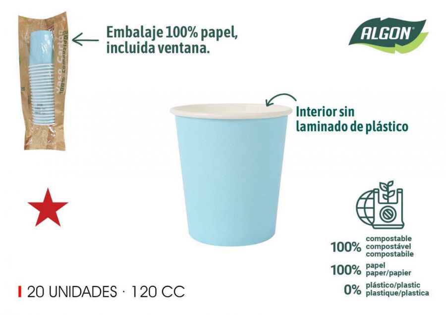 Copo De Papel Algon — referência BA01054076922