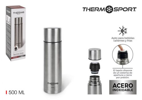 Garrafa Vacuo Inox 500ml Thermosport — referência BY01031275867