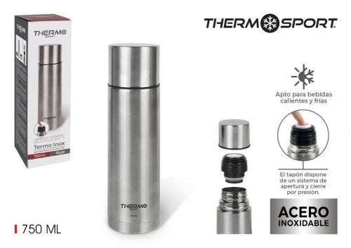 Garrafa Vacuo Inox 750ml Thermosport — vista 1