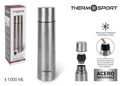 Garrafa Vacuo Inox 1000ml Thermosport — vista 1