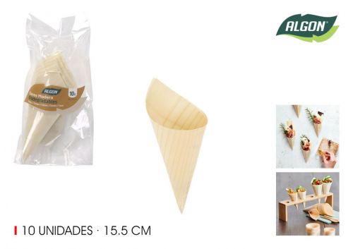 Cones De Madeira Algon — vista 1