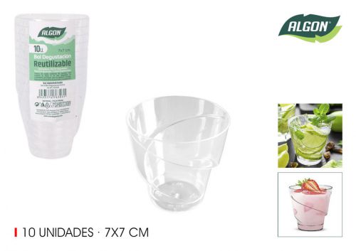 Set10 Taça De Degustaçao Algon — referência BA01054576303