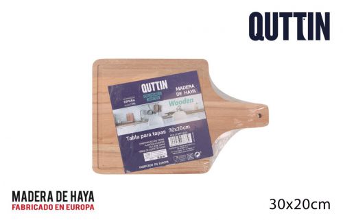 Tabla Tapas 30x20x17cm   Quttin — vista 1
