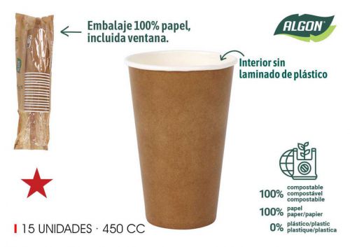 Copo De Papel Algon — vista 1