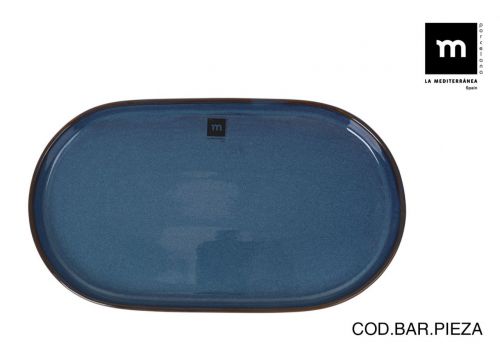 Bandeja Oval 36x20.5cm Chester Blue — vista 1