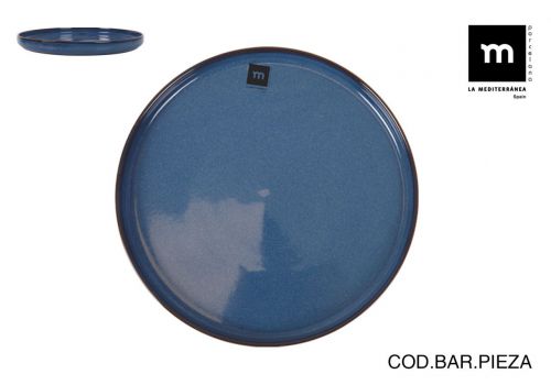 Bandeja Redonda 24x2.5cm Chester Blue — vista 1