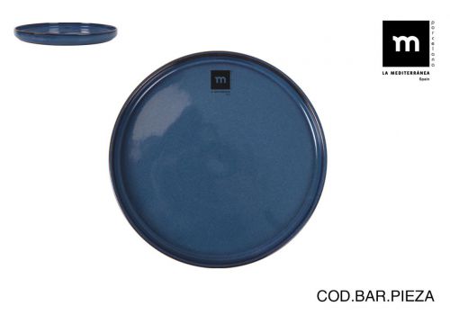 Bandeja Redonda 19.6x2.2cm Chester Blue — vista 1