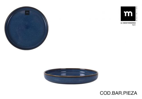 Bandeja Redonda 13.7cm Chester Blue — referência 720B108
