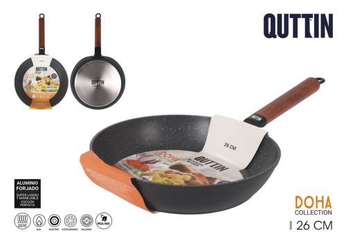 Pan 26cm Alum. Forj. Full Doha Quttin