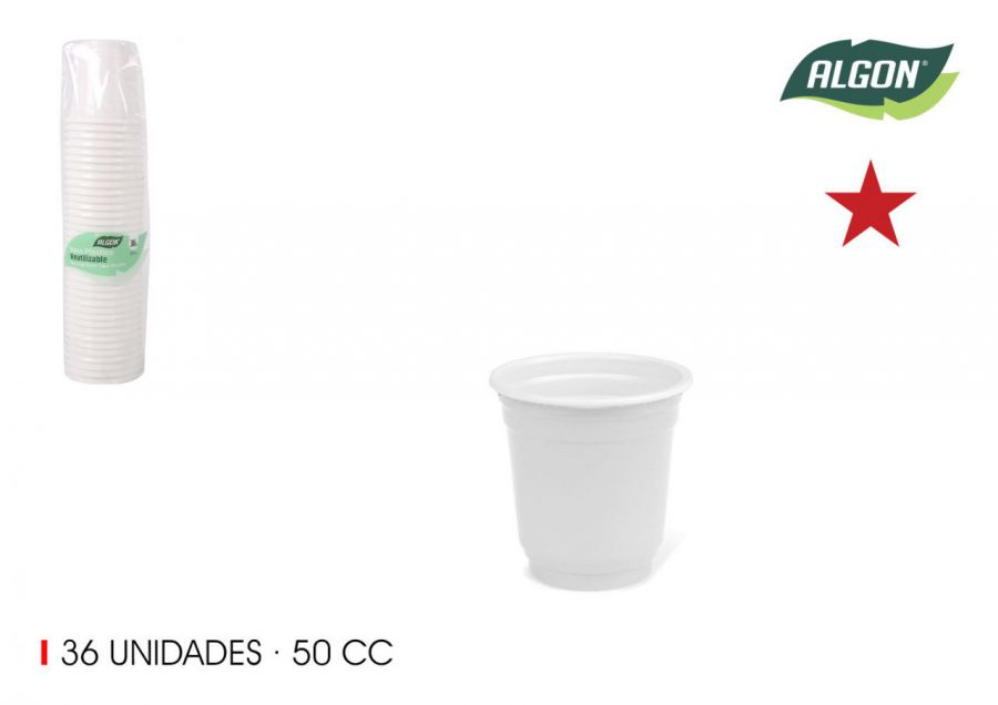 Shot Glass 50ml Algon — referência BA01054376244