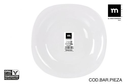 Plato Llano 28cm Opal Palaos Md — referência 1116NF01
