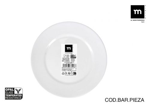 Prato De Sobremesa 19cm Opal Temara Md — vista 1