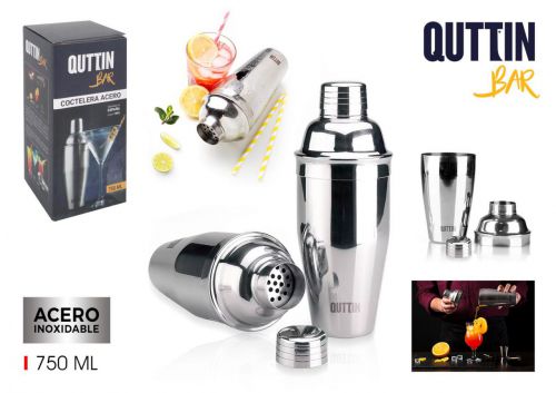 Copo De Aço Para Cocktails Quttin Bar — referência BQ01019976341