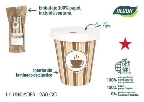 Copo De Cafe De Papelao Algon
