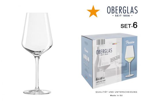 R26 Jogo De 6 Taças De Vinho Oberglas 40cl Pass — vista 1