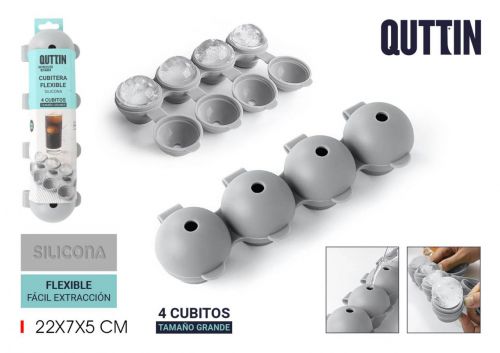 Balde De Gelo De Silicone Flexível Quttin — referência BQ01042876453