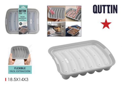 Molde De Salsicha De Silicone Quttin