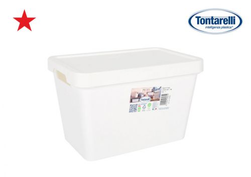 Y Caja Almacenaje 6.4l C/Tapa Maya Blanca — vista 1