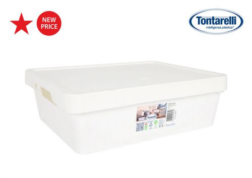Y Caja Almacenaje 9.2l C/Tapa Maya Blanca — referência 8034749C112