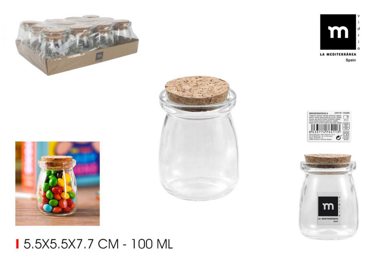 Pote Vidro La Mediterranea — referência BE03030476411