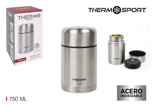 Garrafa Vácuo Alimentos Inox 750ml Thermosport