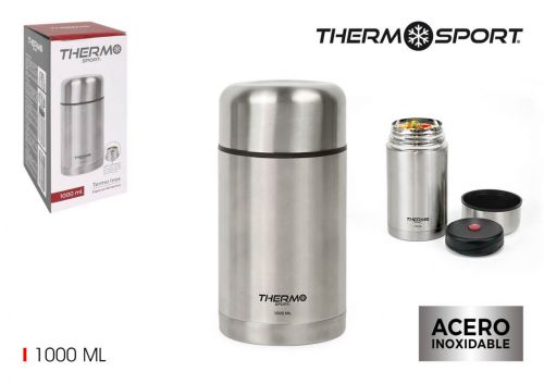 Garrafa Vácuo Alimentos Inox 1000ml Thermosport — referência BY01031275889