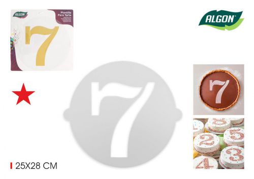 Y Modelo De Bolo De Aniversario N7 Algon — vista 1