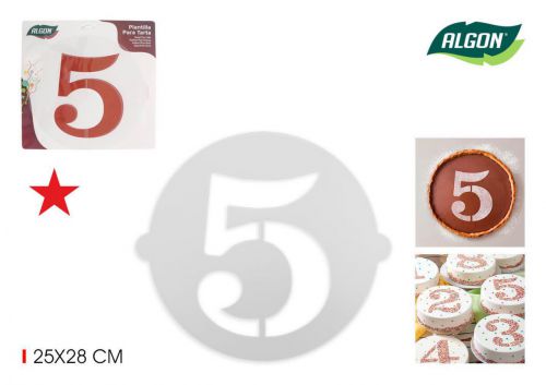 Y Modelo De Bolo De Aniversario N5 Algon — vista 1