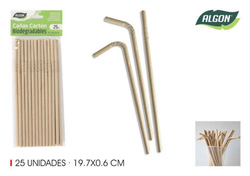 Canudos De Papelao Algon