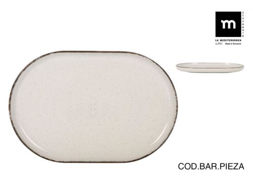 Ek Fonte Oval 30x20x25cm Ring Nórdico Brilha — referência ANL27110