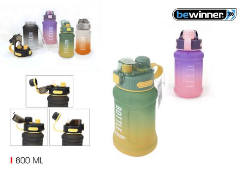 Garrafa De Agua Desportiva Multicolorida Bewinner