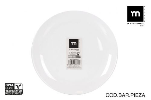 Plato Llano 25cm Opal Coup Basic Md — referência 1116ZNM02