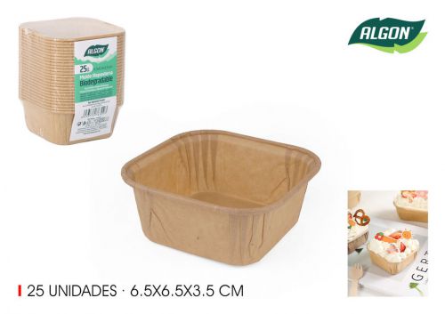 Moldes De Papel Para O Forno Algon — referência BA01043776309