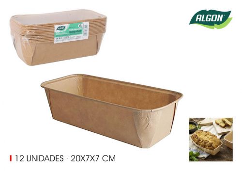 Moldes De Papel Para O Forno Algon — vista 1