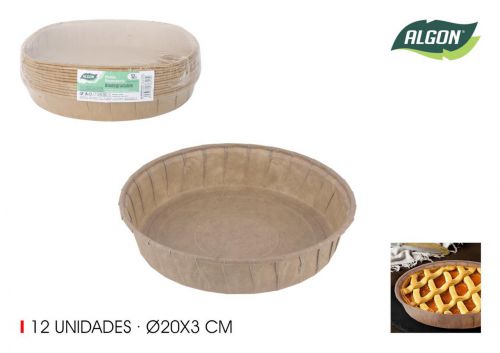 Moldes De Papel Para O Forno Algon — vista 1