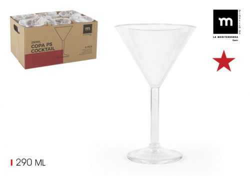 Copo De Coquetel 290ml Ps La Mediterranea — referência BY01054676726