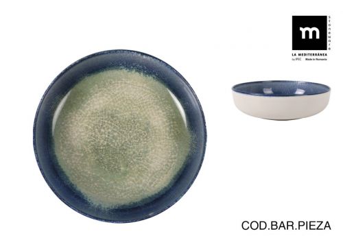 Tigela 18cm Olaf Nordic Marfim Brilhante — referência OLA27102