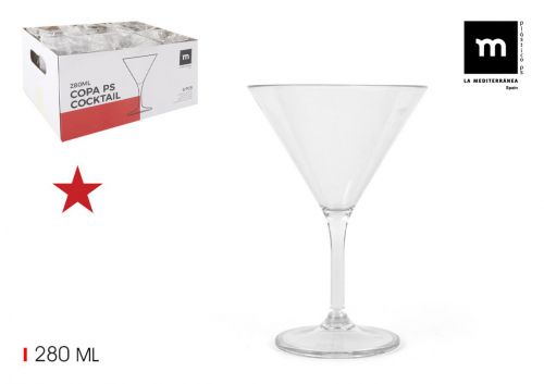 Copo De Coquetel 280ml La Mediterranea — vista 1
