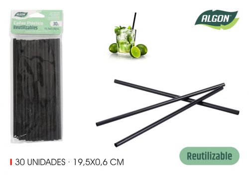 Canudos Reutilizaveis Algon — vista 1