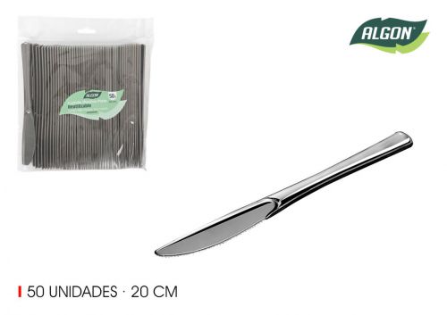 Faca De Prata Grande Algon — referência BA01054276681