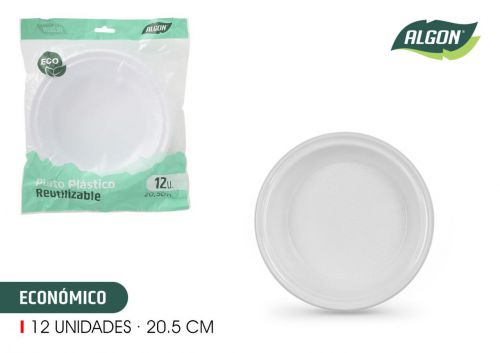 Prato De Plastico Algon Algon — vista 1