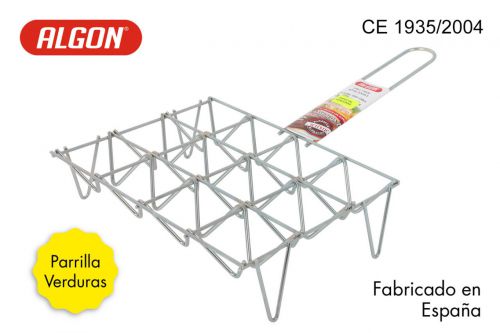 Grelha Para Legumes Com 12 Unidades 35x55cm Em Z — vista 1