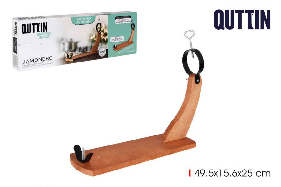 Suporte De Presunto De Gèndola De Madeira Quittin — referência QT-344002