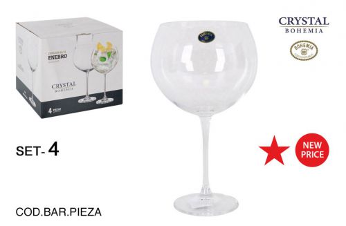 Y R25 Set 4 Copas Gin Bohemia 850cc Ene — vista 1