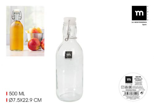 Garrafa Vidro La Mediterranea — referência BY03030476522